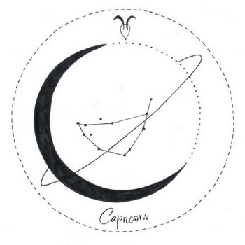 Capricorn Constellation Embroidery Pattern Tinker Patterns