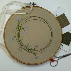 Floral Embroidery Design - Tinker Patterns